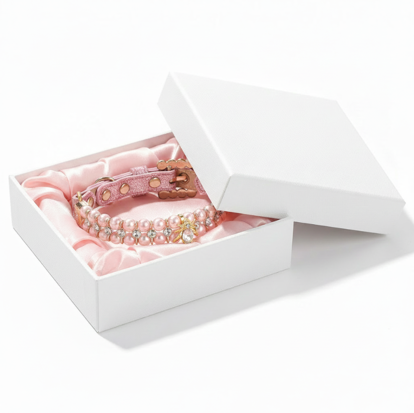 Pearl & Crystal Pet Collar