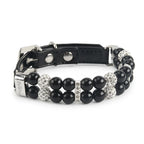Pearl Pet Collar with Rhinestones for Small/Medium Dogs