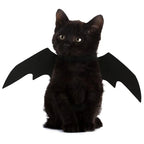 Halloween Black Bat Wings for Cats