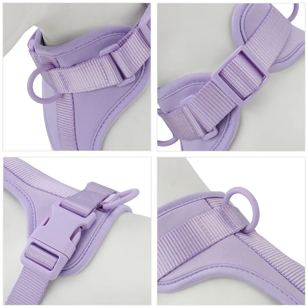 SnuggleFit Dog Harness — No-Pull, Adjustable, 11 Colors