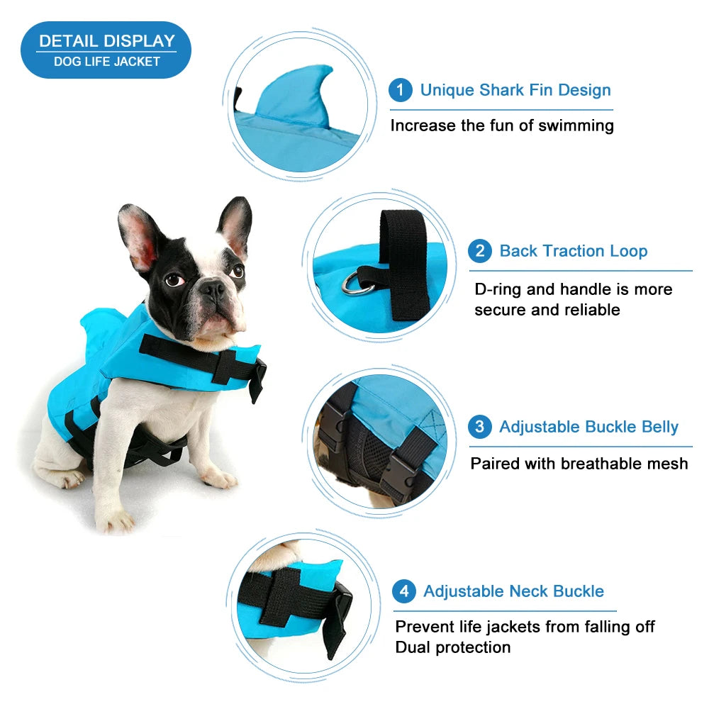 Shark Fin Life Jacket Swimming Vest