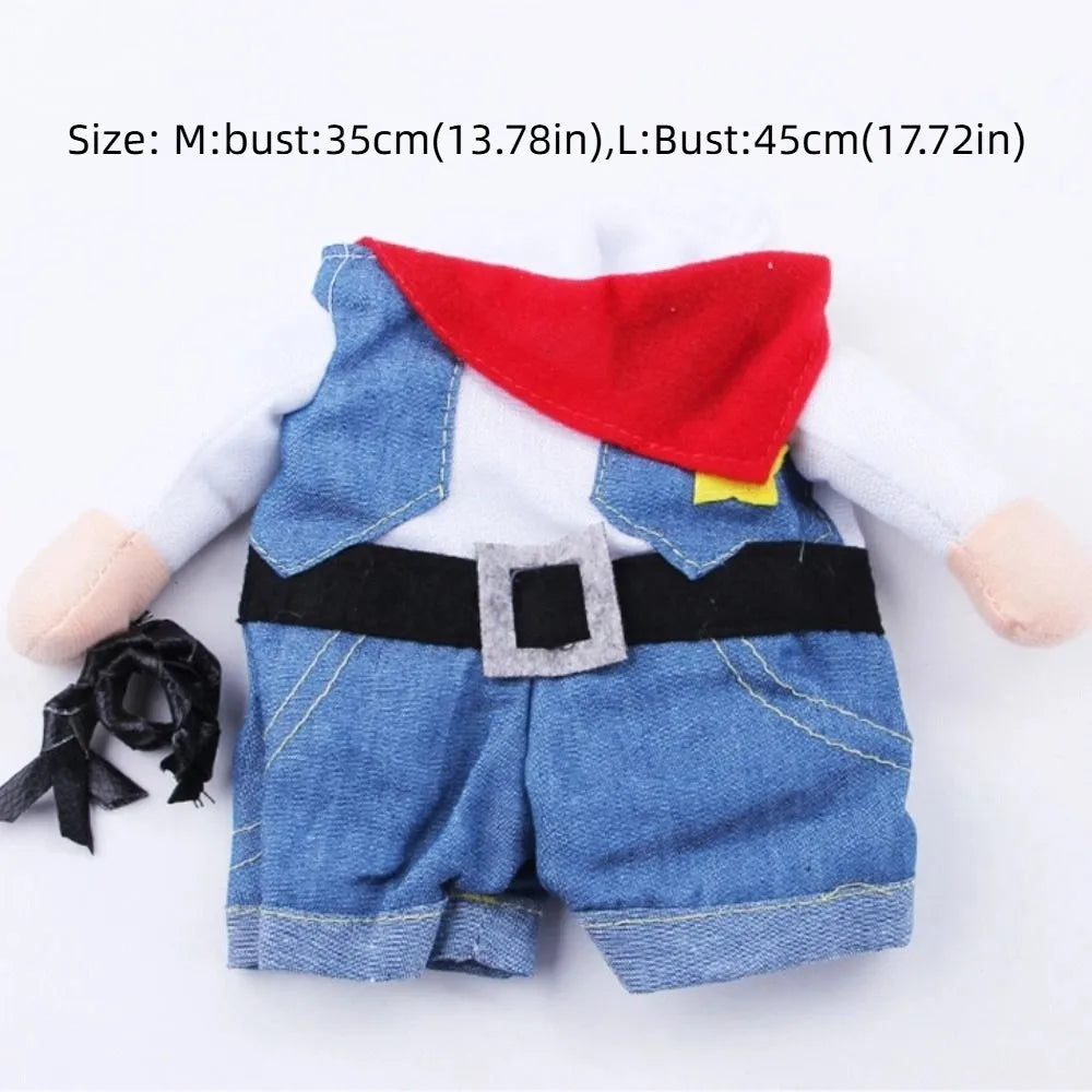 Halloween Cowboy, Nurse, & Policeman Pet Costume