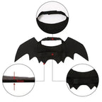Halloween Black Bat Wings for Cats
