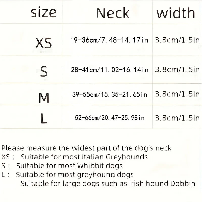 Martingale Dog Collar