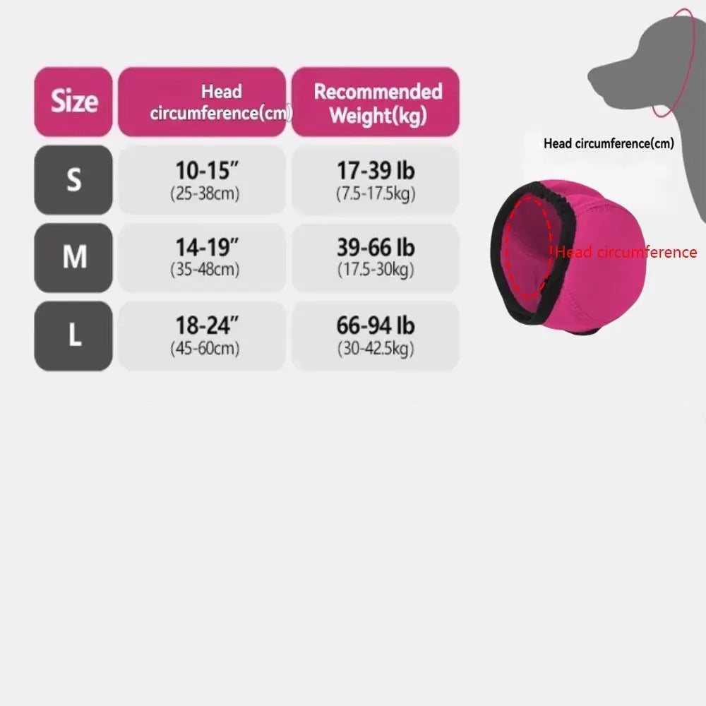 Noise Reduction Dog Ear Covers