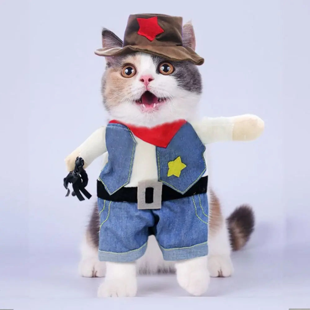 Halloween Cowboy, Nurse, & Policeman Pet Costume