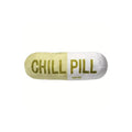 Funny Plush Pill-Shaped Dog Toy with Squeaker