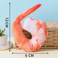 Plush Food-Shaped Squeaky Toy for Dogs & Cats