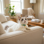 Breakaway Cat Collars with Bell & Cute Pendants — 3-Pack