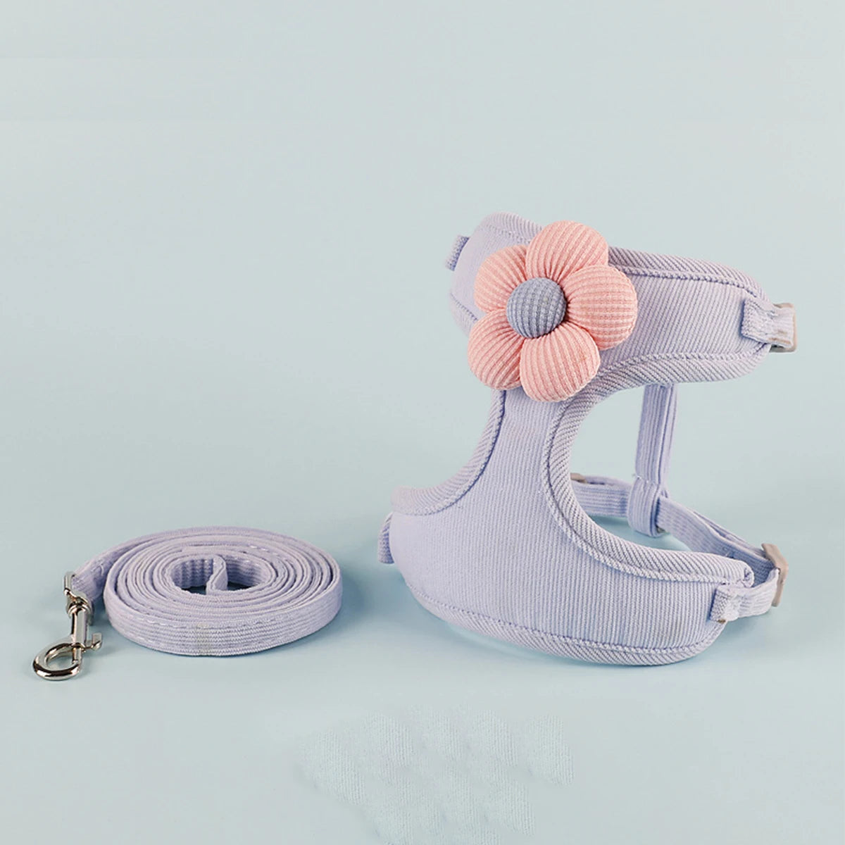Adjustable Harness & Leash Set for Small Dogs and Cats