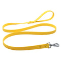 Candy Color Vegan Leather Dog Leash – Waterproof & Lightweight