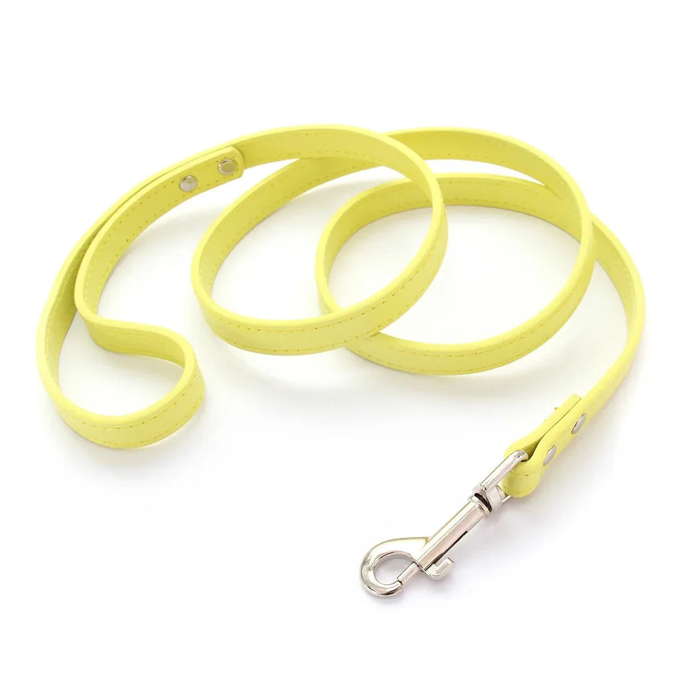 Vegan Leather Dog Leash