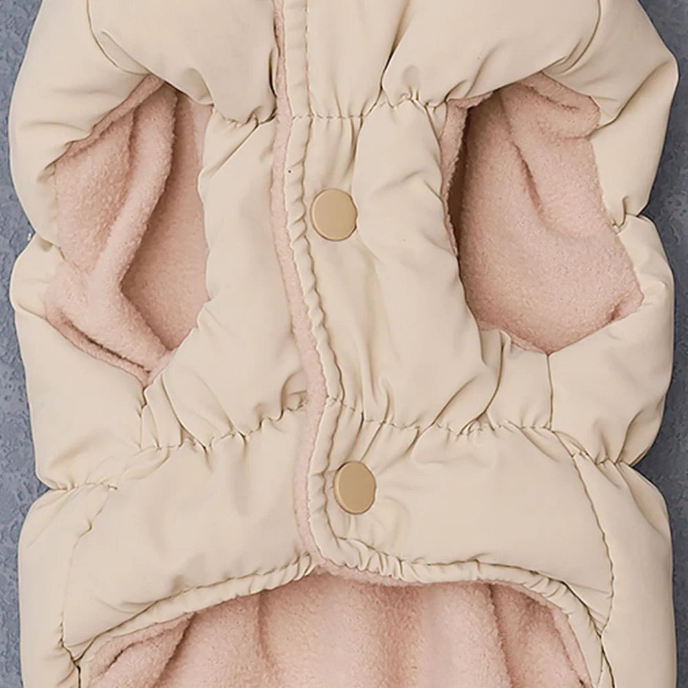 Soft Warm Winter Coat for Small & Medium Dogs