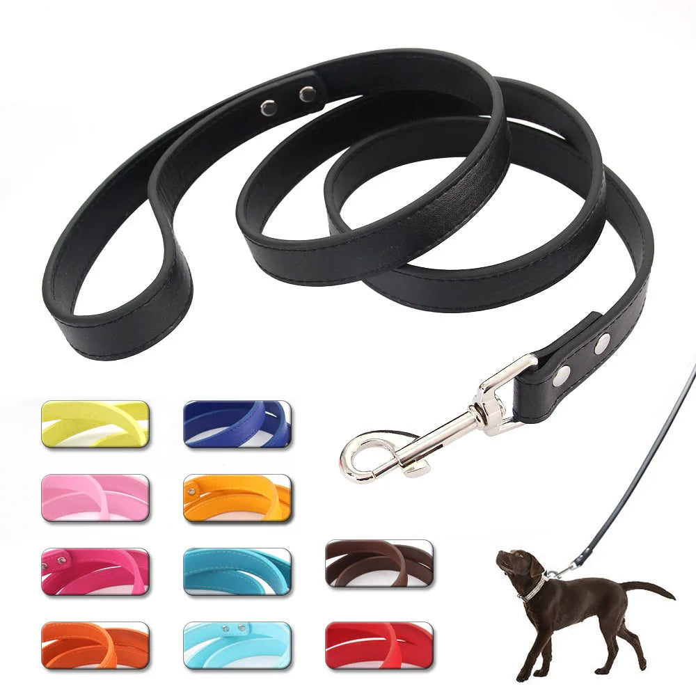 Vegan Leather Dog Leash