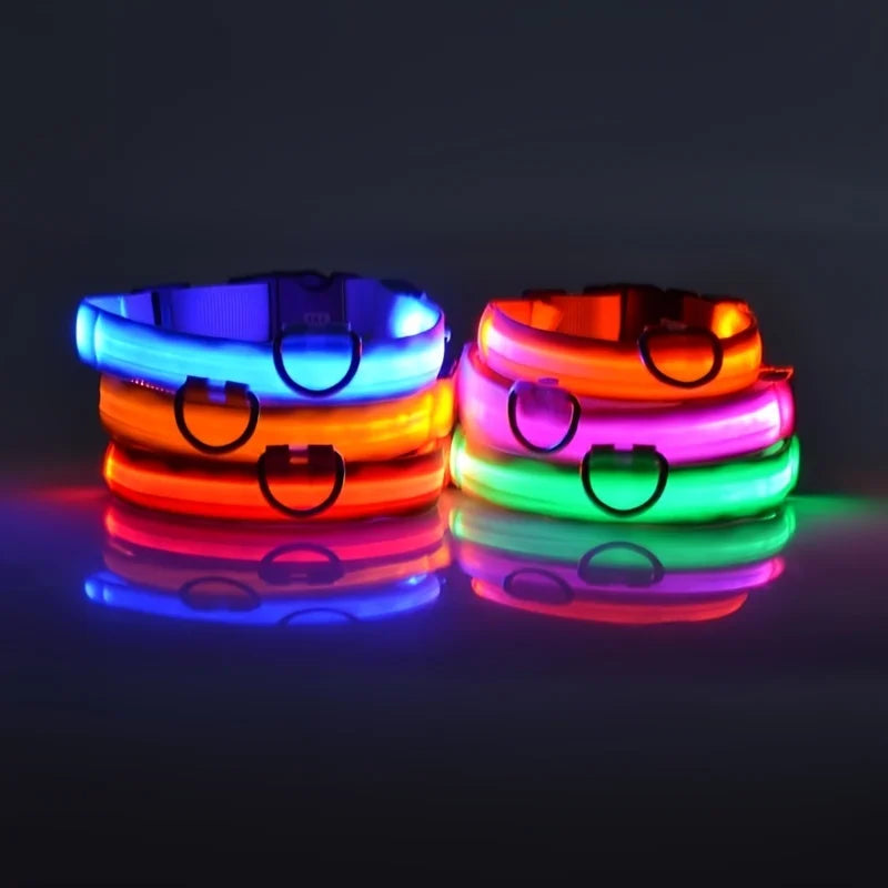 LED Glow in the Dark Dog Collar