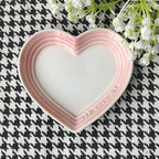Ceramic Heart Shape Cat Dish