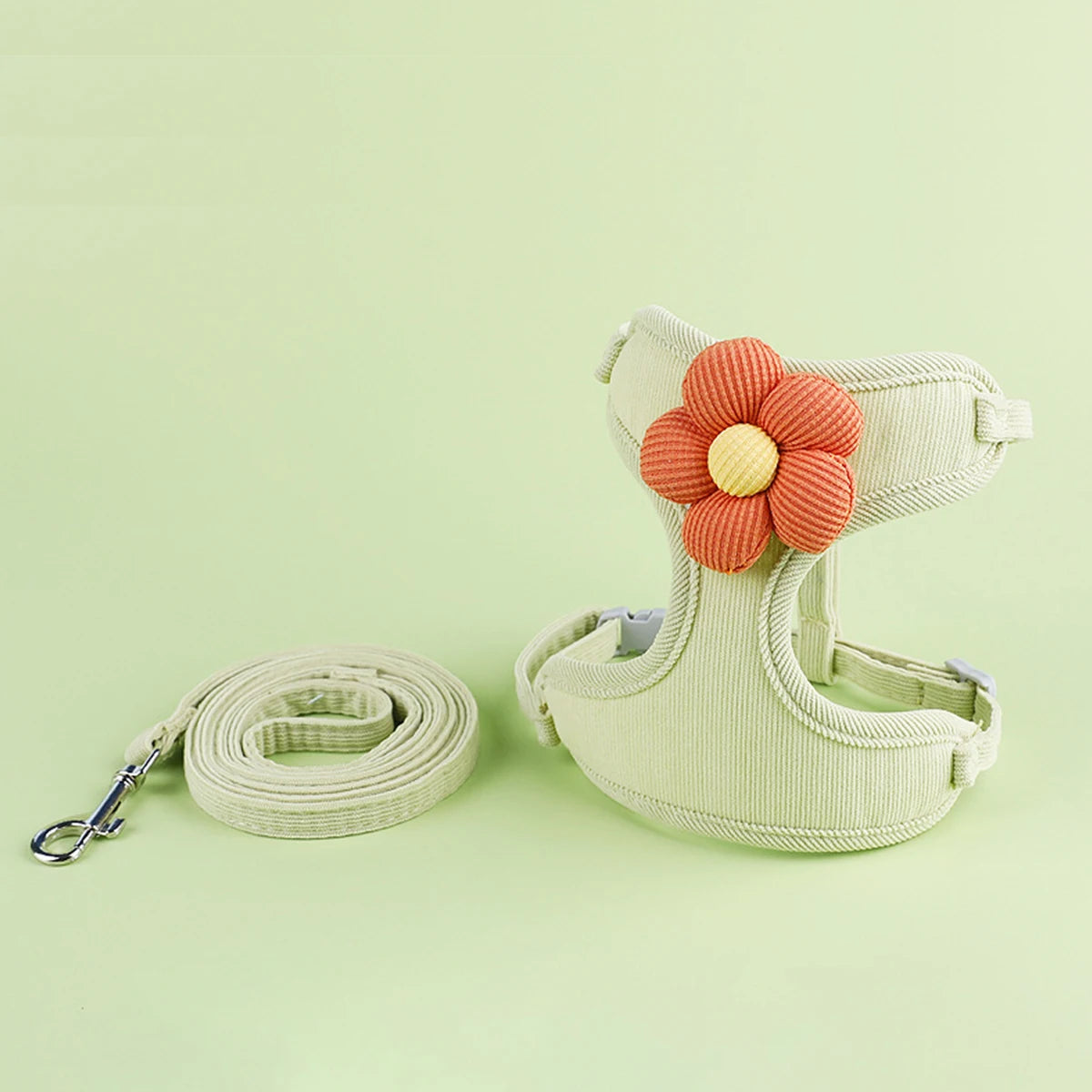Adjustable Harness & Leash Set for Small Dogs and Cats