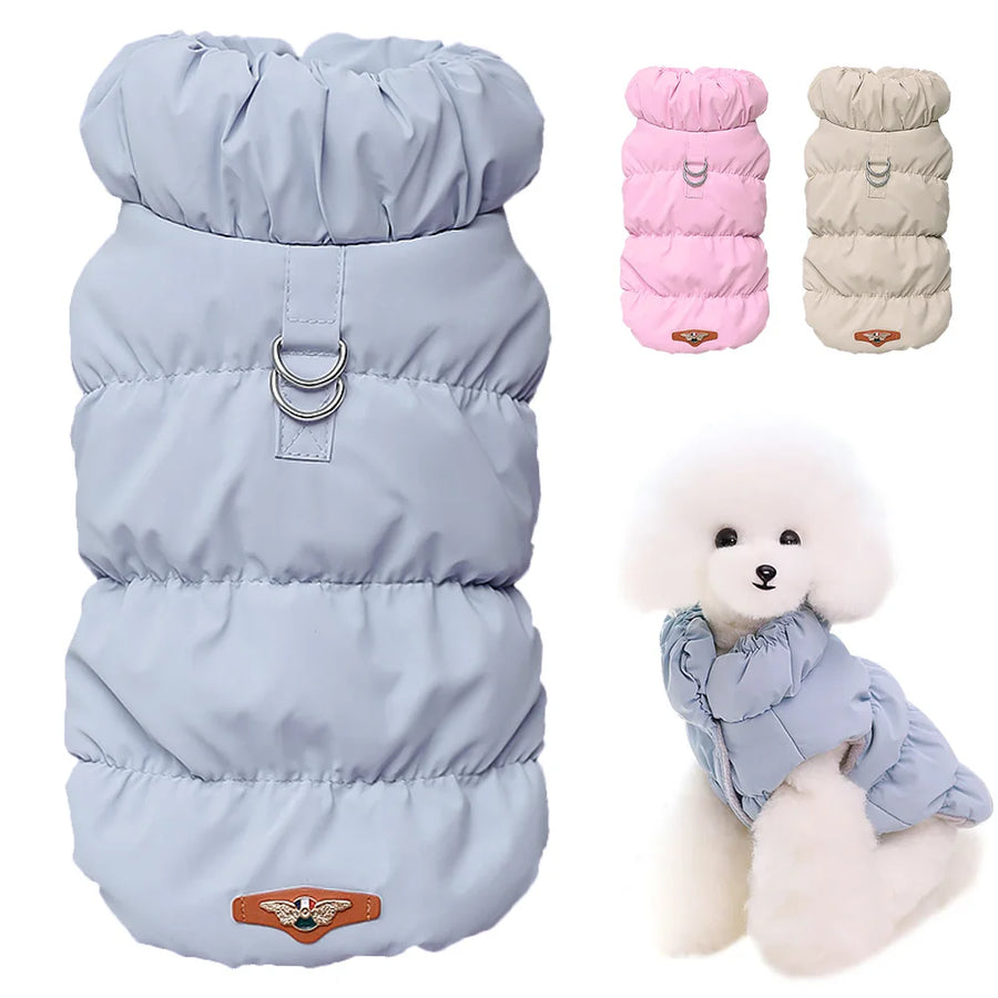 Soft Warm Winter Coat for Small & Medium Dogs