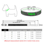 Rhinestone Leather Pet Collar