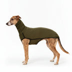 Turtleneck Fleece Coat for Large Dogs