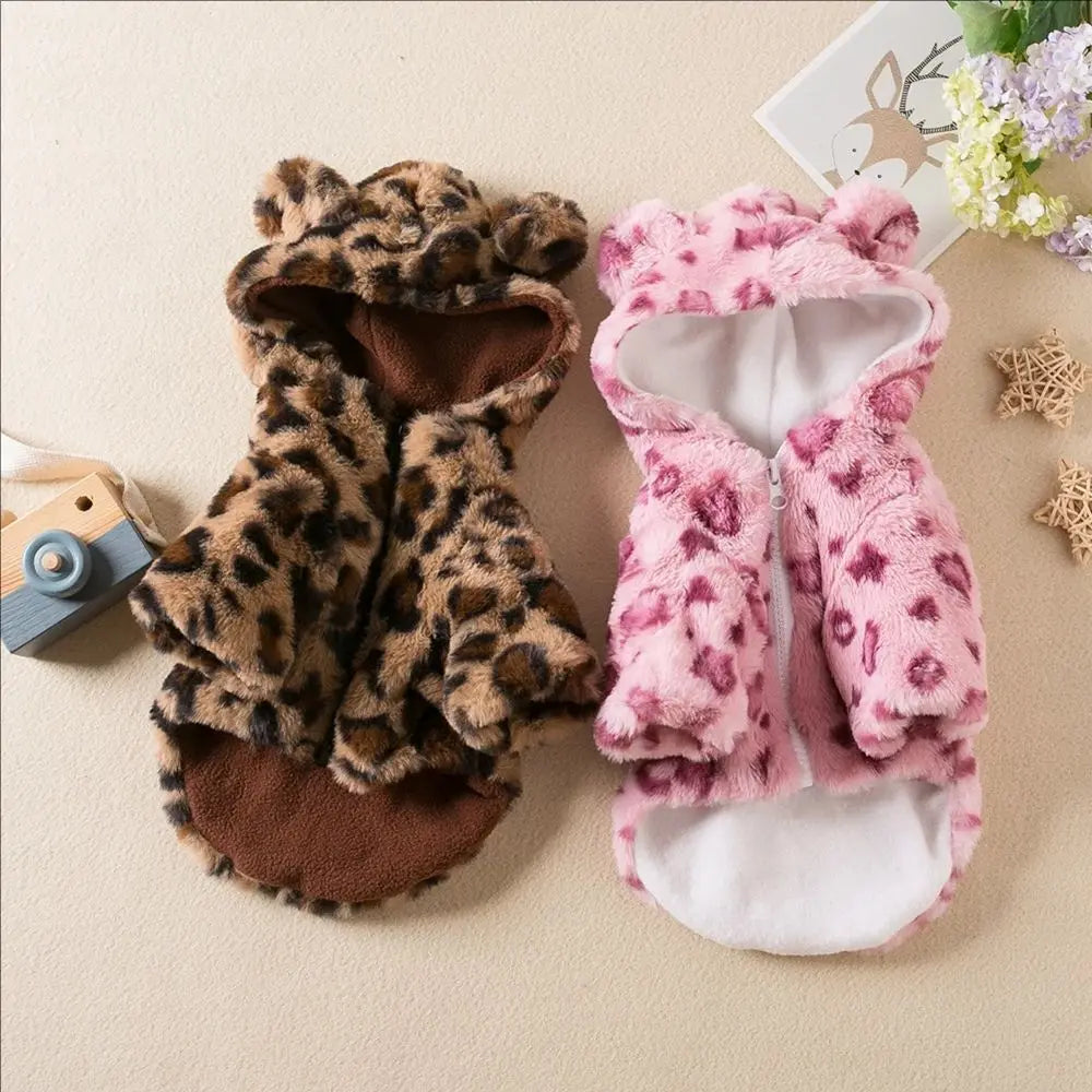 Leopard Pet Hoodies