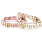 Pearl & Crystal Pet Collar for Small Dogs & Cats