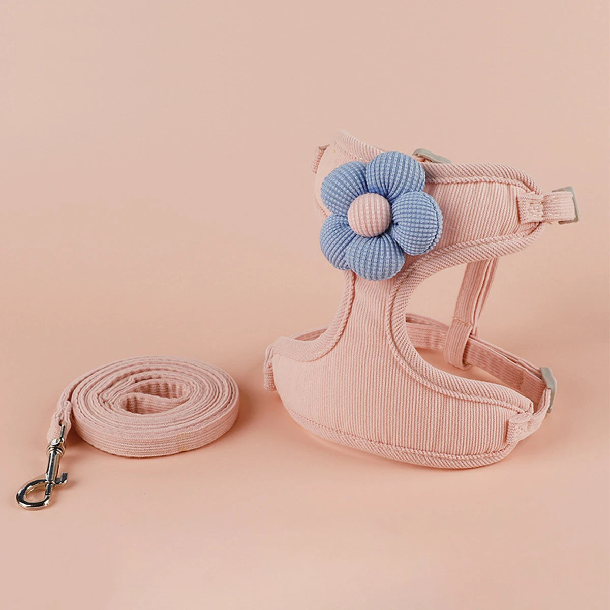 Adjustable Harness & Leash Set for Small Dogs and Cats