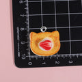 Cute Bear & Toast Resin Charms — 10-Pack for DIY Collars