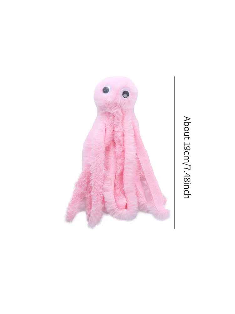 Octopus Plush Cat Toy | Bite-Resistant Interactive Toy for Cats