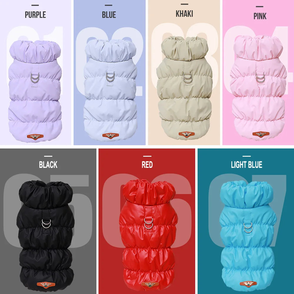 Soft Warm Winter Coat for Small & Medium Dogs