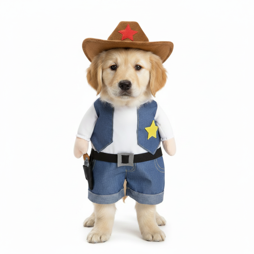 Cowboy Pet Halloween Costume