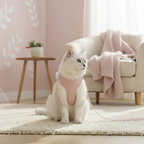 Cute Animal Harness & Leash Set for Cats